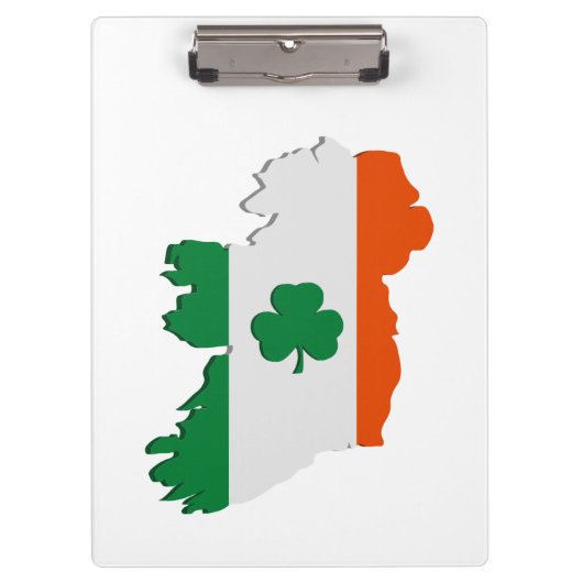 アイルランドの地図 クリップボード (正面)