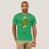 アイルランドの地図:ケネス・ヨンチッチ Tシャツ (正面フル)