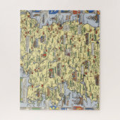 アイルランドの地図 ジグソーパズル (縦)