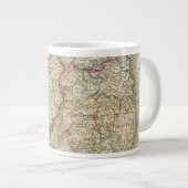 アイルランドの地図 ジャンボコーヒーマグカップ (正面右)