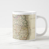 アイルランドの地図 ジャンボコーヒーマグカップ (右)