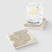 アイルランドの地図 ストーンコースター (横)