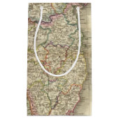 アイルランドの地図 スモールペーパーバッグ (正面)