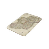 アイルランドの地図 バスマット (アングル)