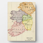 アイルランドの地図 フォトプラーク (正面)