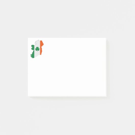アイルランドの地図 ポストイット (正面)