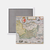 アイルランドの地図 マグネット (正面/裏面)