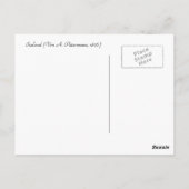 アイルランドの地図(1876年) ポストカード (裏面)