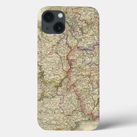 アイルランドの地図 Case-Mate iPhoneケース (裏面)