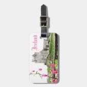 アイルランドの城カスタマイズ可能な旅行荷物のラベル ラゲッジタグ (正面縦)