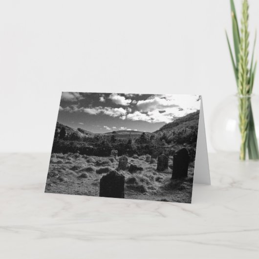 アイルランドの墓地 カード (正面)