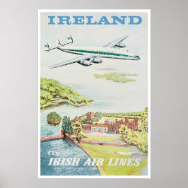 アイルランドの壁のアート 旅行ポスター 印刷 ポスター