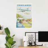 アイルランドの壁のアート 旅行ポスター 印刷 ポスター (ホームオフィス)