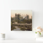 アイルランドの壁時計、キルケニー中世の城 スクエア壁時計 (ホーム)