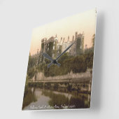 アイルランドの壁時計、キルケニー中世の城 スクエア壁時計 (傾斜)