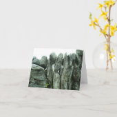 アイルランドの壁 カード (黄色い花)