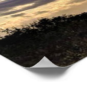 アイルランドの夕日6 Canvas Print ポスター (角)