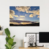 アイルランドの夕日6 Canvas Print ポスター (ホームオフィス)