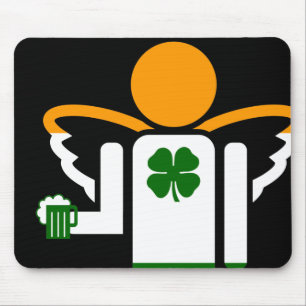 アイルランドの天使。 マウスパッド