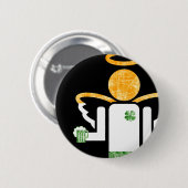 アイルランドの天使。 缶バッジ (正面&裏面)