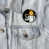 アイルランドの天使。 缶バッジ (インサイチュ)