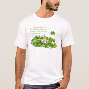 アイルランドの天恵かわいいSt. Patricks日のTシャツ Tシャツ