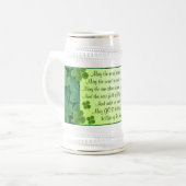 アイルランドの天恵のジョッキ ビールジョッキ (正面左)