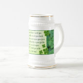 アイルランドの天恵のジョッキ ビールジョッキ (正面右)