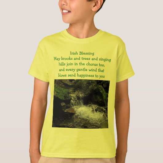 アイルランドの天恵はワイシャツをからかいます Tシャツ (正面)
