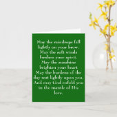 アイルランドの天恵5 カード (黄色い花)