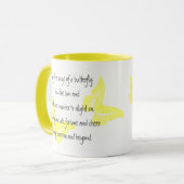 アイルランドの天恵: 蝶の翼 マグカップ (正面左)