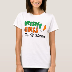 アイルランドの女の子それはよくします Tシャツ