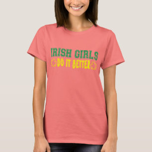 アイルランドの女の子それはよくします Tシャツ