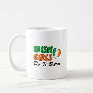 アイルランドの女の子の方が上手くやっている コーヒーマグカップ