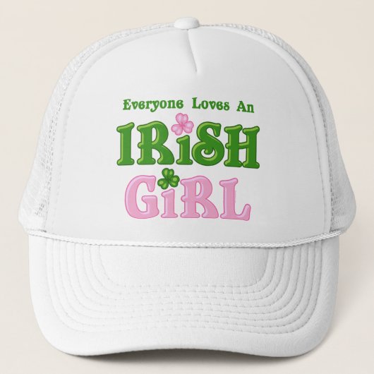 アイルランドの女の子を愛します キャップ (正面)