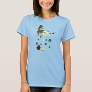 アイルランドの女の子マルティーニ Tシャツ
