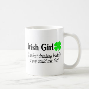 アイルランドの女の子人がことができる最も最高のな飲む相棒に尋ねる コーヒーマグカップ