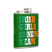 アイルランドの女子の飲みチーム フラスク (右)