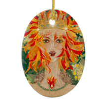 アイルランドの女神アイレ炎の赤毛の赤毛の火の女王