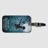 アイルランドの妖精と踊ってもよいソフトシュー ラゲッジタグ (正面横)