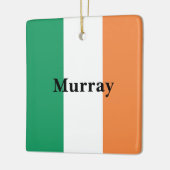 アイルランドの姓カスタム名 セラミックオーナメント (左)