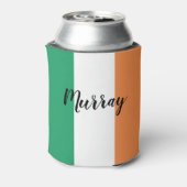 アイルランドの姓カスタム名 缶クーラー (缶裏面)