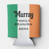 アイルランドの姓カスタム名 缶クーラー (裏面)