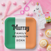 アイルランドの姓 ネーム カスタム ペーパープレート (パーティー)