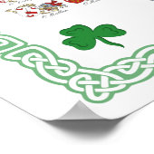 アイルランドの家族 – コート・オブ・アームズ ポスター (角)