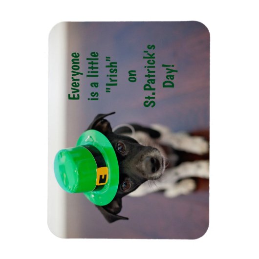 アイルランドの小さな子犬 マグネット (縦)