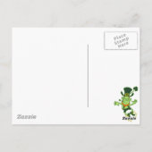 アイルランドの小妖精の叩く足 ポストカード (裏面)