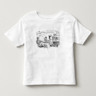 アイルランドの州についての風刺的な漫画 トドラーTシャツ