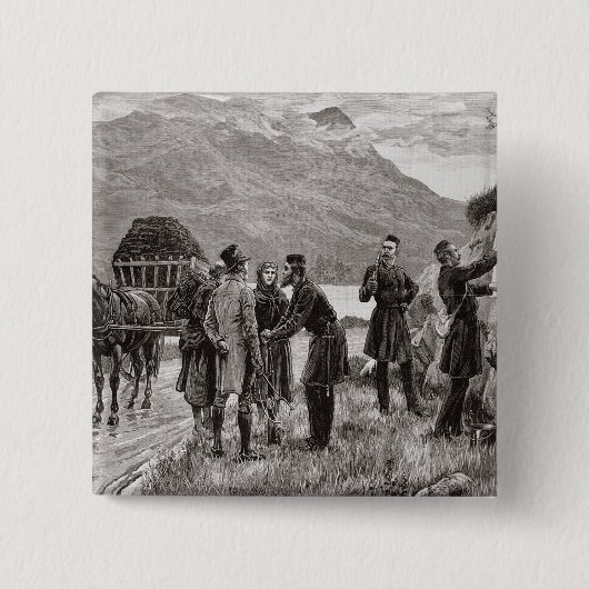 アイルランドの州 缶バッジ (正面)