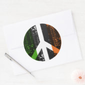 アイルランドの平和 ラウンドシール (封筒)